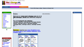 What Maxi-coloriage.com website looked like in 2020 (3 years ago)