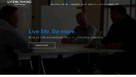 What Mylifeworking.com website looked like in 2020 (3 years ago)