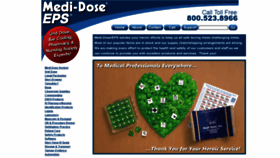 What Medi-dose.com website looked like in 2020 (3 years ago)