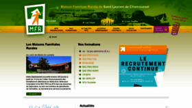 What Mfr-st-laurent.fr website looked like in 2020 (3 years ago)