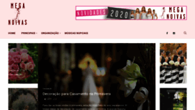 What Meganoivas.com.br website looked like in 2020 (3 years ago)
