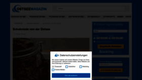 What Meinschokoladen.de website looked like in 2020 (3 years ago)
