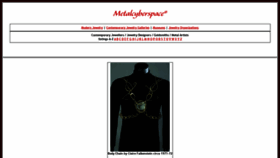 What Metalcyberspace.com website looked like in 2020 (3 years ago)