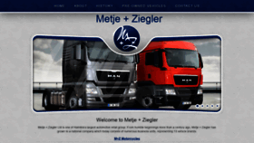 What Metjeziegler.com website looked like in 2020 (3 years ago)