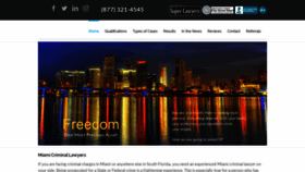 What Miami-criminal-lawyer.net website looked like in 2020 (3 years ago)