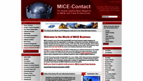 What Mice-contact.com website looked like in 2020 (3 years ago)