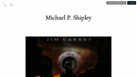 What Michaelpshipley.com website looked like in 2020 (3 years ago)