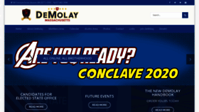 What Mademolay.net website looked like in 2020 (3 years ago)