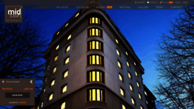 What Midtown-hotel.com website looked like in 2020 (3 years ago)