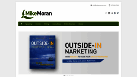 What Mikemoran.com website looked like in 2020 (3 years ago)