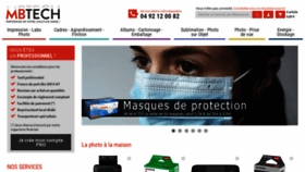 What Mbtech.fr website looked like in 2020 (4 years ago)