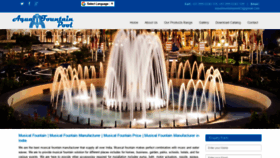 What Musicalfountain.co.in website looked like in 2020 (3 years ago)