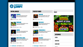 What Mimogames.com website looked like in 2020 (3 years ago)