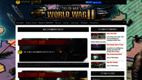 What Mmorpggratuit.com website looked like in 2020 (3 years ago)