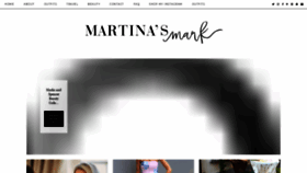 What Martinasmark.com website looked like in 2020 (3 years ago)