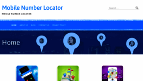 What Mobilenumberlocator.in website looked like in 2020 (3 years ago)