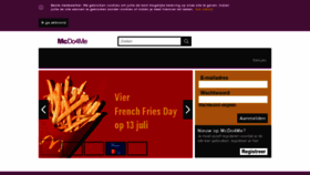 What Mcdo4me.be website looked like in 2020 (3 years ago)