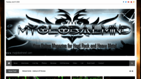 What Myglobalmind.com website looked like in 2020 (3 years ago)