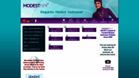 What Modestkini.com website looked like in 2020 (3 years ago)