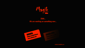 What Magiklabs.com website looked like in 2020 (3 years ago)