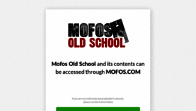 What Mofosoldschool.com website looked like in 2020 (3 years ago)
