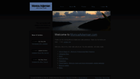 What Monicaadjemian.com website looked like in 2020 (3 years ago)