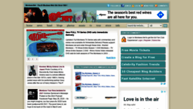 What Monkees.net website looked like in 2020 (3 years ago)