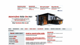 What Montazne-hise-on.net website looked like in 2020 (3 years ago)