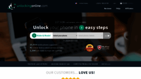 What Mobileunlockcodes.co.uk website looked like in 2020 (3 years ago)