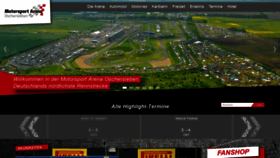 What Motorsportarena.com website looked like in 2020 (3 years ago)