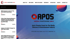 What Media-partners-asia.com website looked like in 2020 (3 years ago)