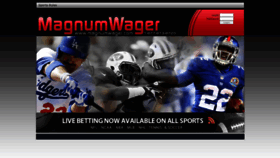What Magnumwager.com website looked like in 2020 (3 years ago)