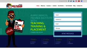 What Munimji.co.in website looked like in 2020 (3 years ago)