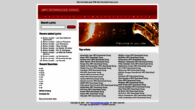 What Mp3-download-song.com website looked like in 2020 (3 years ago)