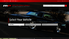 What Mpbrakes.com website looked like in 2020 (3 years ago)