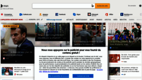 What Msn.fr website looked like in 2020 (3 years ago)