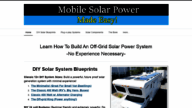 What Mobile-solarpower.com website looked like in 2020 (3 years ago)