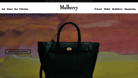 What Mulberry-bags-store.com website looked like in 2020 (3 years ago)