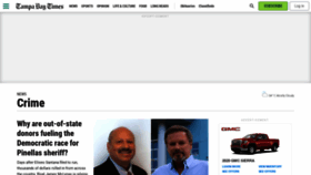 What Mugshots.tampabay.com website looked like in 2020 (3 years ago)