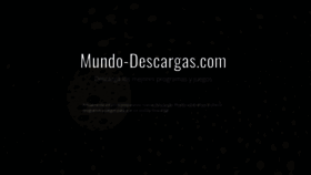 What Mundo-descargas.com website looked like in 2020 (3 years ago)