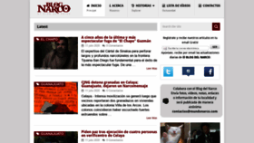 What Mundonarco.com website looked like in 2020 (5 years ago)