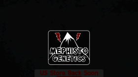What Mephistogenetics.com website looked like in 2020 (3 years ago)