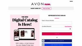 What Myavon.com website looked like in 2020 (3 years ago)