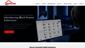 What Machcloud.com website looked like in 2020 (3 years ago)