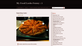 What Myfoodlooksfunny.com website looked like in 2020 (3 years ago)