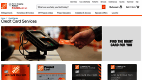 What Myhomedepotaccount.com website looked like in 2020 (3 years ago)