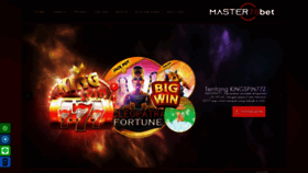 What Master78bet.com website looked like in 2020 (3 years ago)