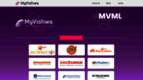 What Myvishwa.com website looked like in 2020 (3 years ago)