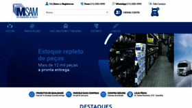 What Msam.com.br website looked like in 2020 (3 years ago)