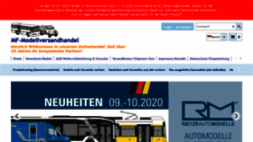 What Mf-modellbau.eu website looked like in 2020 (3 years ago)